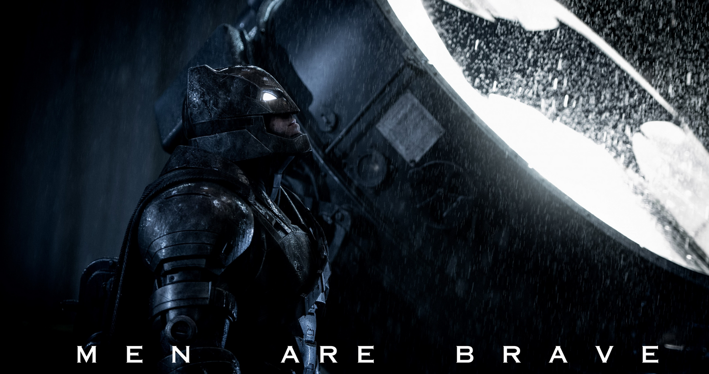 Batman — Men Are Brave 3-Piece Wall Poster Set