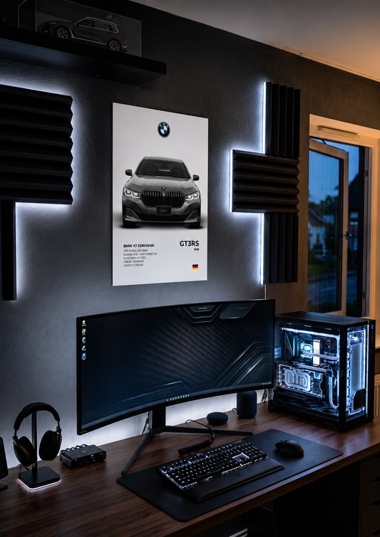 BMW X7 xDrive40i ( Wall Poster )