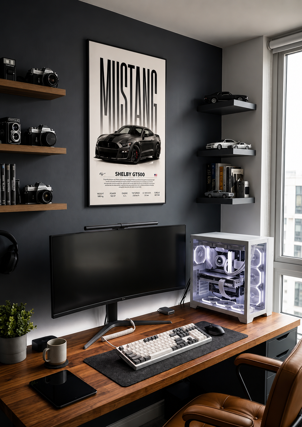Mustang Shelby GT500 – Modern Edition ( Wall Poster )