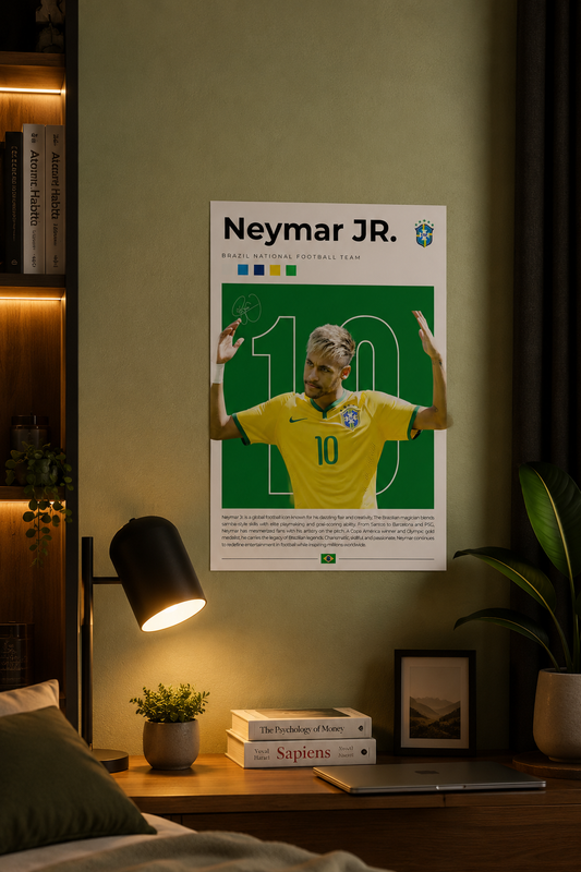 Neymar JR x Brazil ( Wall Poster )