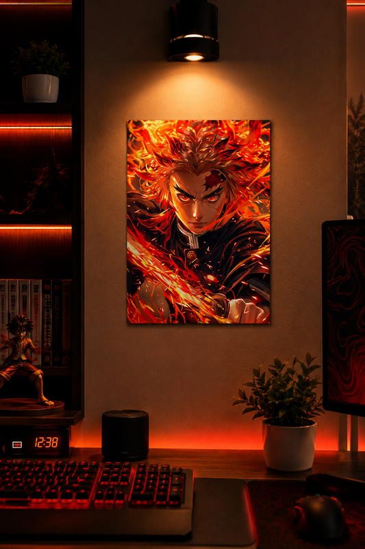Rengoku Kyōjurō — Flame Hashira ( Wall Poster )