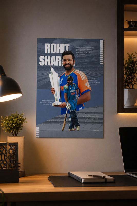 Rohit Sharma - Team INDIA ( Wall Poster )