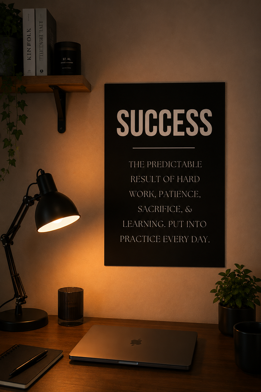 The Success Formula - Motivational Poster