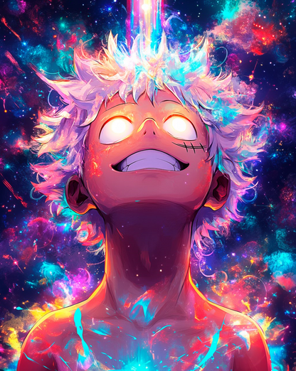 Luffy Gear 5 — Sun God Nika Awakening ( Wall Poster )