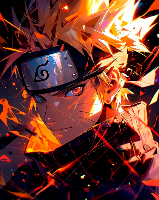 Naruto — Nine-Tails Chakra Mode ( Wall Poster )