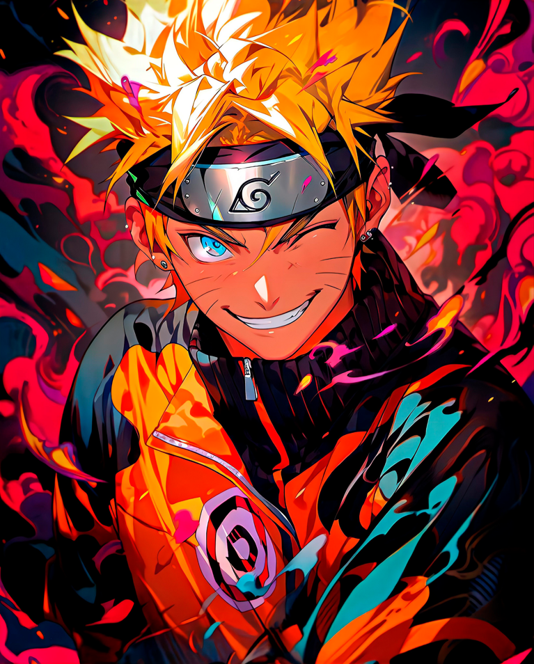 Naruto Uzumaki — Believe It! Pop Art ( Wall Poster )