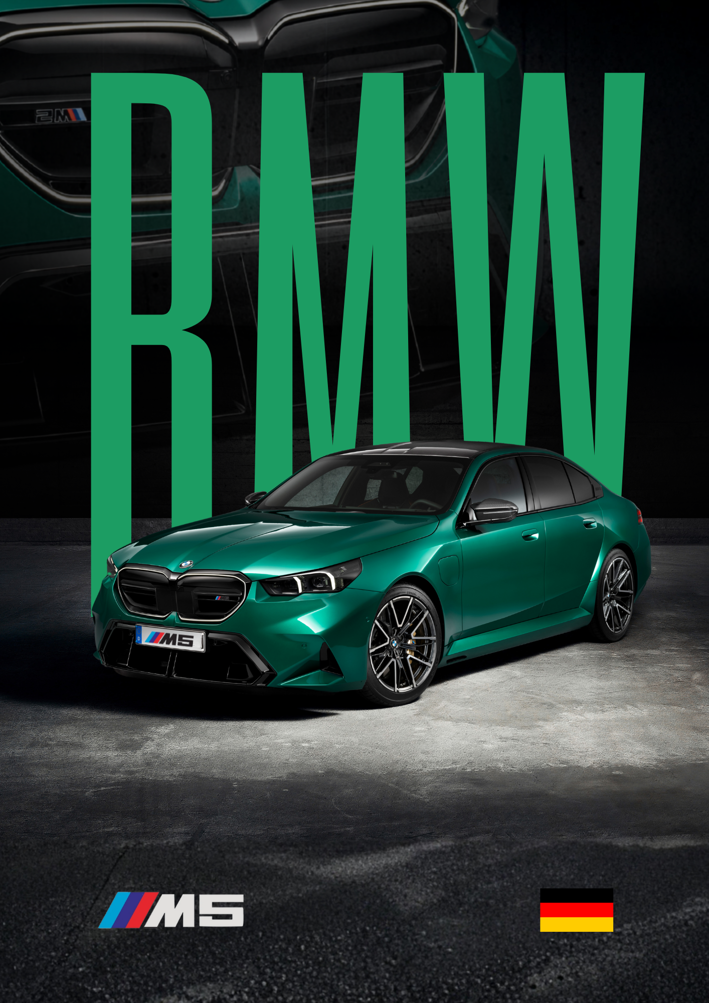 BMW M5 ( Wall Poster )
