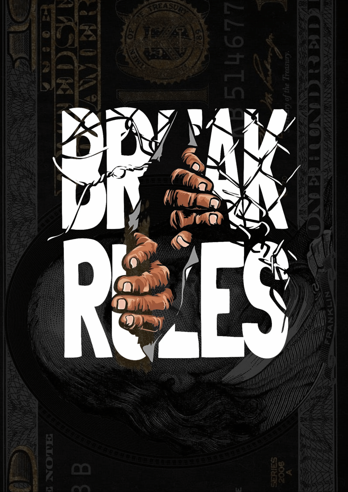 Break Rules - Motivational Poster