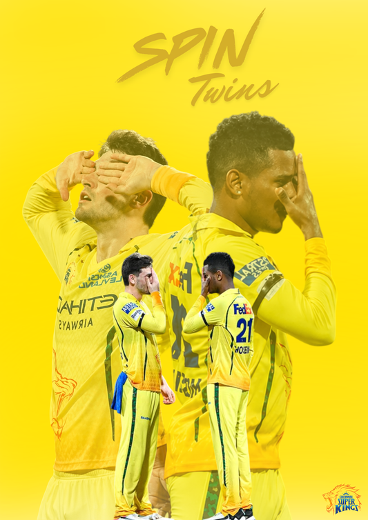 "Spin Twins" – CSK Edition Fan Wall Poster