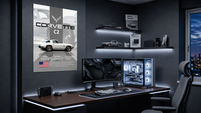 Chevrolet Corvette C2 Stingray ( Wall Poster )