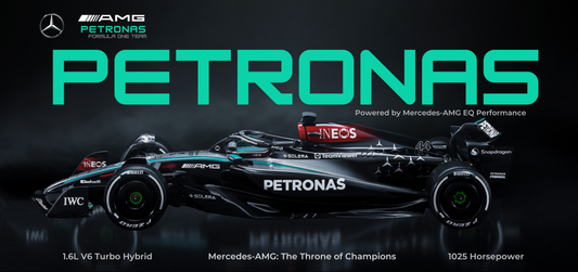 Mercedes-AMG Petronas F1 — Throne of Champions 3-Piece Wall Poster Set