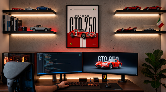 Ferrari GTO 250 ( Wall Poster )