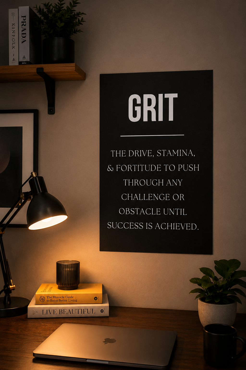 Grit - Motivational Poster