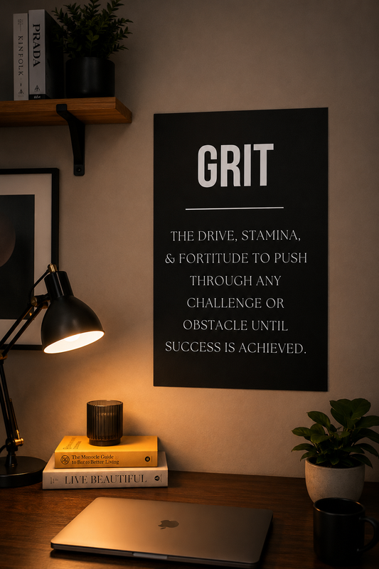 Grit - Motivational Poster