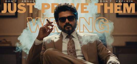 Just Prove Them Wrong — Thalapathy Vijay 3-Piece Wall Poster Set