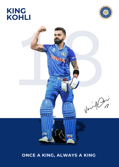 King Kohli (Once a King, Always a King) Poster