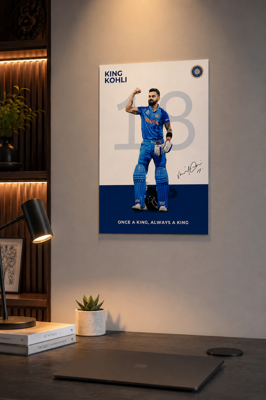 King Kohli (Once a King, Always a King) Poster