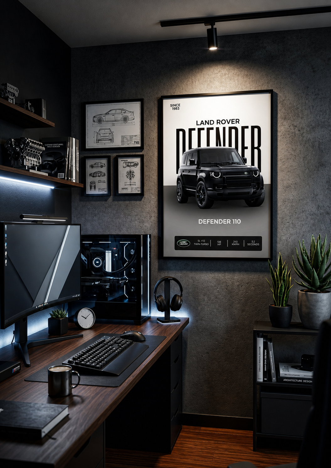 "Luxury & Power" - Cars Pack ( Pack of 6 Wall Posters )