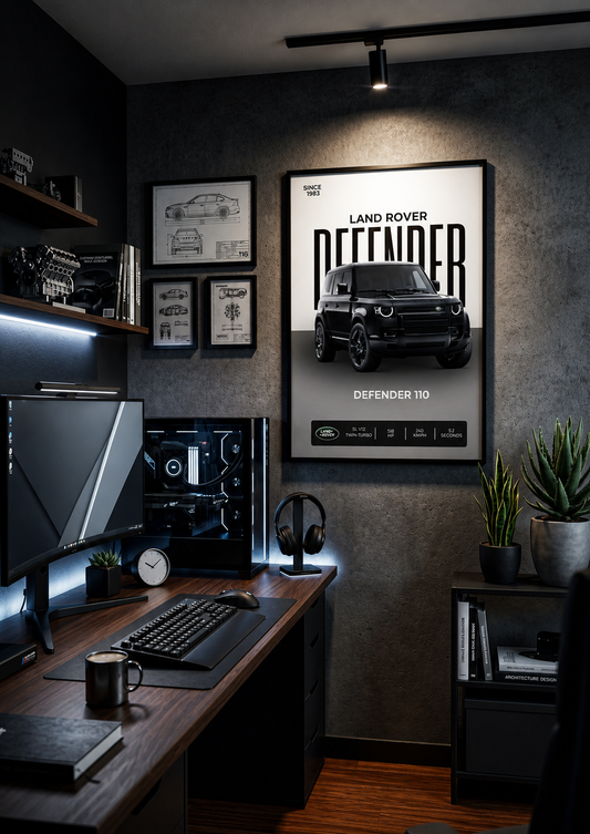 Land Rover Defender 110 ( Wall Poster )