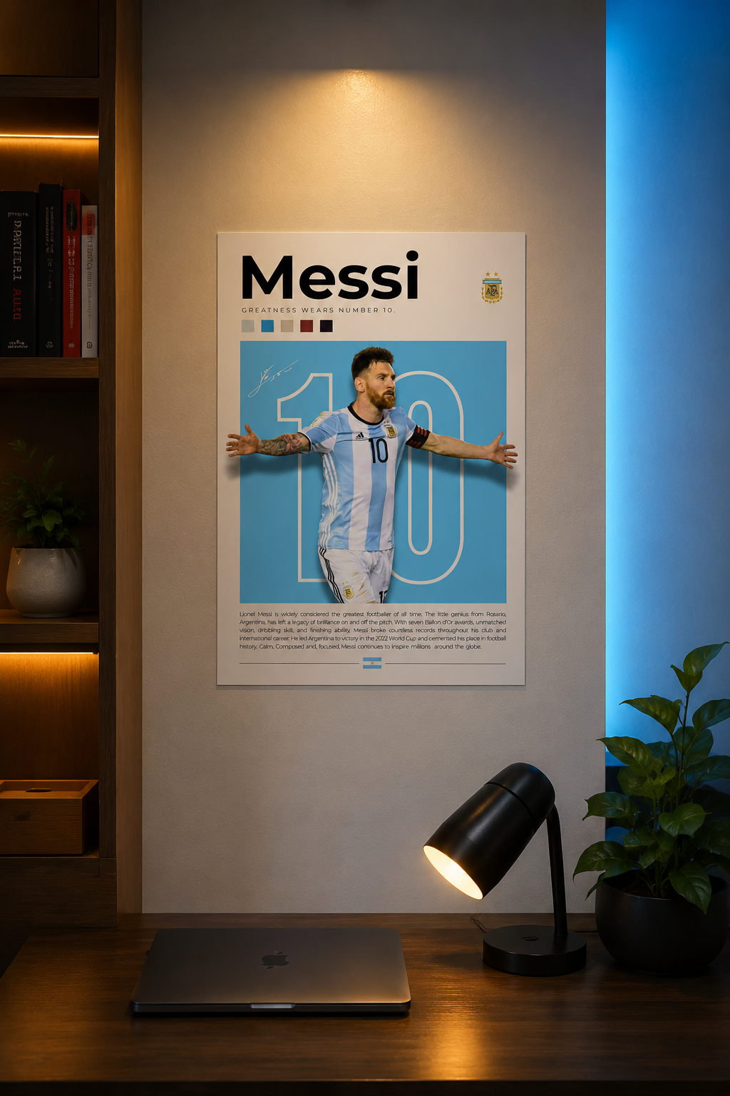 Messi x Argentina ( Wall Poster )