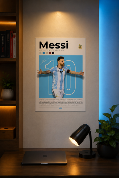 Messi x Argentina ( Wall Poster )
