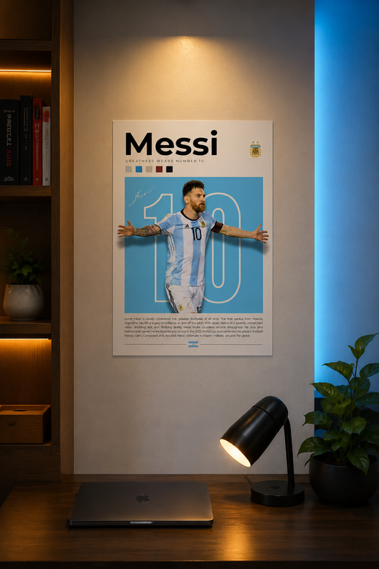 Messi x Argentina ( Wall Poster )
