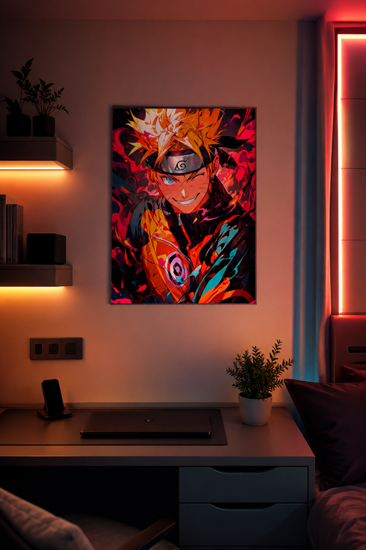 Naruto Uzumaki — Believe It! Pop Art ( Wall Poster )