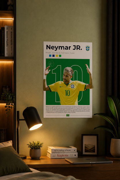 Neymar JR x Brazil ( Wall Poster )