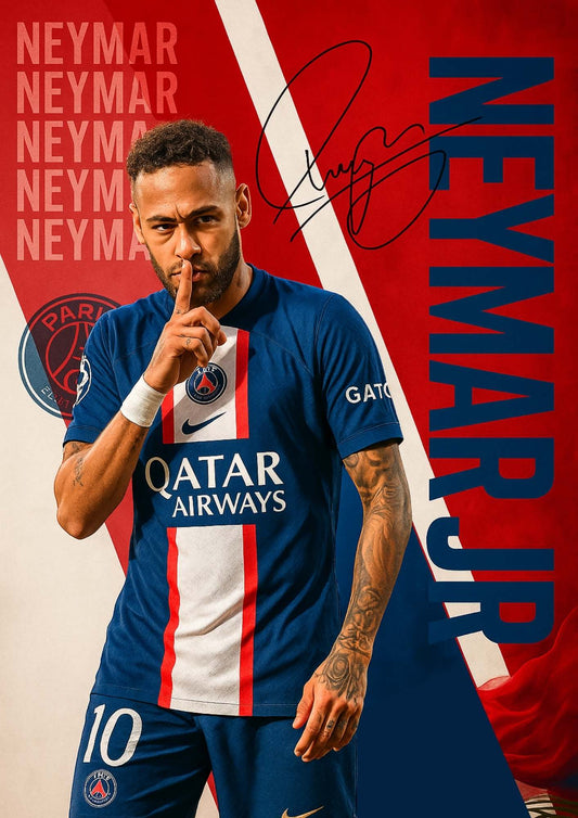 Neymar JR x PSG ( Wall Poster )