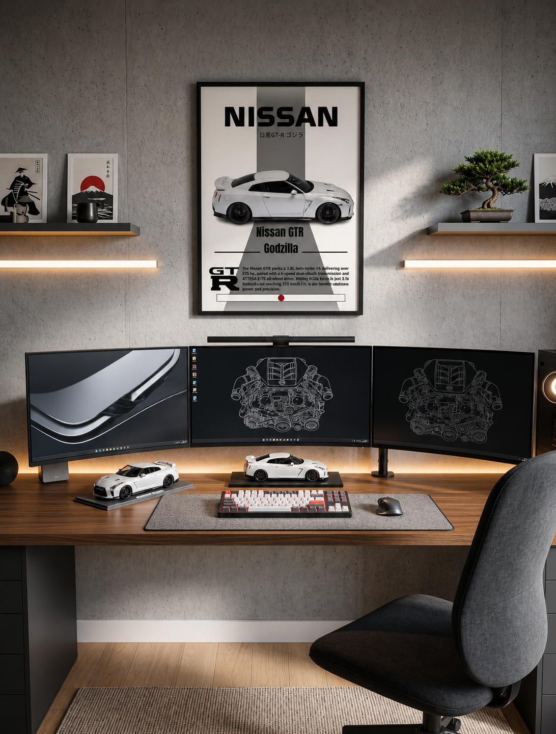 "JDM Legends" - Cars Pack ( Pack of 6 Wall Posters )