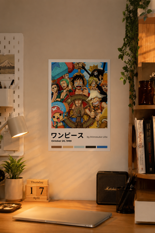 One Piece Crew — Straw Hat Pirates Ensemble ( Wall Poster )