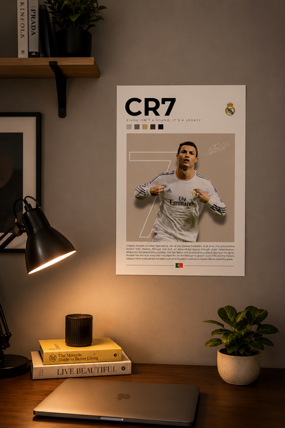 Ronaldo x Real Madrid ( Wall Poster )