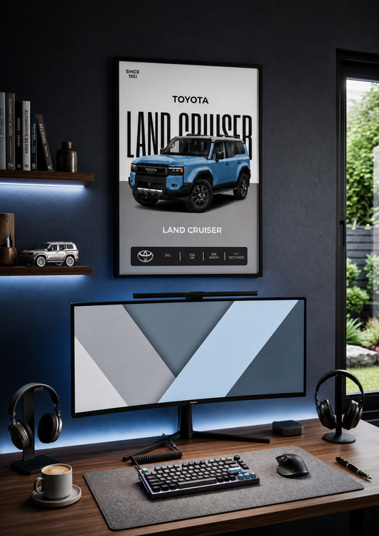 Toyota Land Cruiser ( Wall Poster )